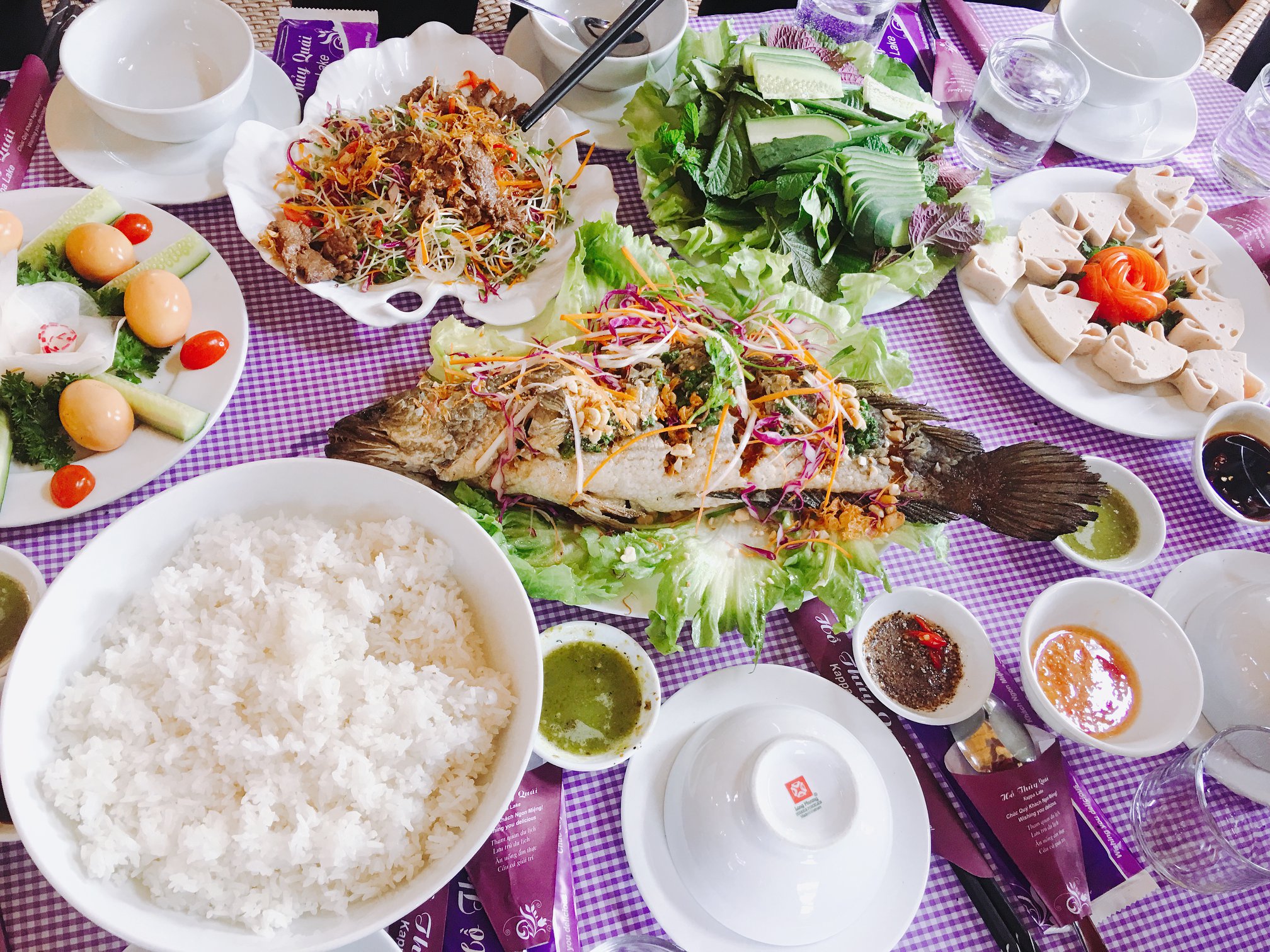 Món ăn Hồ Thủy Quái